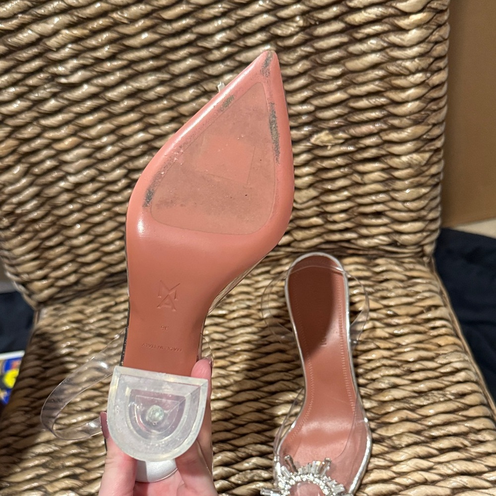 Amina Muaddi Heels - Picture 4 of 5